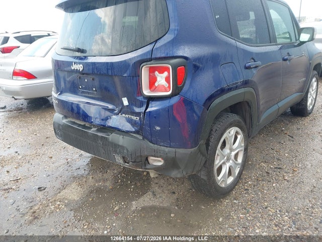 Продаж на аукціоні авто 2016 Jeep Renegade Limited, vin: ZACCJBDT1GPC88044, номер лоту: 12664154