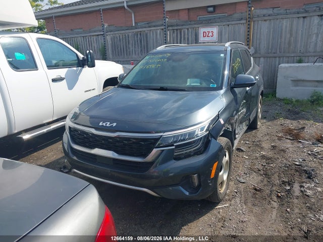 2023 Kia Seltos Sx Turbo W/black Interior/sx Turbo W/burgundy Interior მანქანა იყიდება აუქციონზე, vin: KNDETCA20P7438565, აუქციონის ნომერი: 12664159