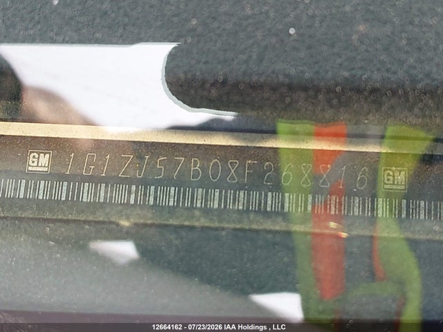 Aukcja sprzedaży 2008 Chevrolet Malibu 2lt, vin: 1G1ZJ57B08F268816, numer aukcji: 12664162