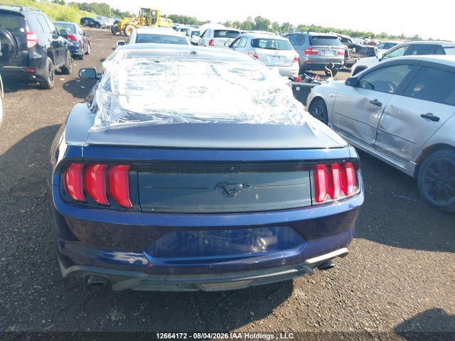 12664172 :رقم المزاد ، 1FA6P8TH3K5190183 vin ، 2019 Ford Mustang Ecoboost Premium مزاد بيع