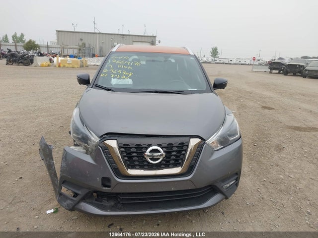 12664176 :رقم المزاد ، 3N1CP5CU5KL565308 vin ، 2019 Nissan Kicks S/sr/sv مزاد بيع