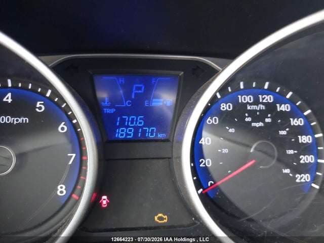 12664223 :رقم المزاد ، KM8JT3AB9DU723434 vin ، 2013 Hyundai Tucson L مزاد بيع