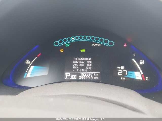 Aukcja sprzedaży 2014 Nissan Leaf Sv, vin: 1N4AZ0CP8EC336834, numer aukcji: 12664239