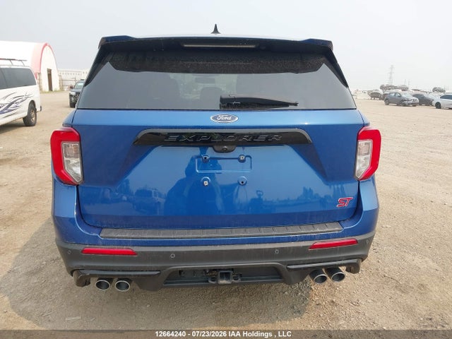 12664240 :رقم المزاد ، 1FM5K8GC0NGA00282 vin ، 2022 Ford Explorer St مزاد بيع