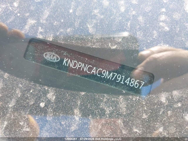 12664261 :رقم المزاد ، KNDPNCAC9M7914867 vin ، 2021 Kia Sportage Ex مزاد بيع