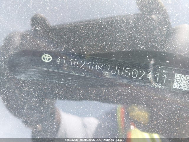 Продаж на аукціоні авто 2018 Toyota Camry Hybrid/le/xle/se, vin: 4T1B21HK3JU502411, номер лоту: 12664268