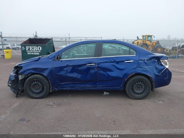 12664282 :رقم المزاد ، 1G1JC5EH6E4197756 vin ، 2014 Chevrolet Sonic Lt Auto مزاد بيع