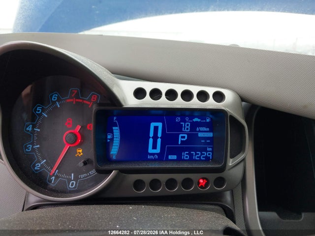 Chevrolet Sonic Lt Auto 2014 1G1JC5EH6E4197756 Image 12