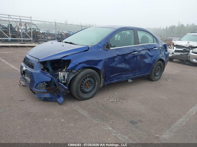 Chevrolet Sonic Lt Auto 2014 1G1JC5EH6E4197756 Image 2