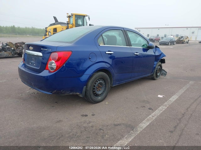 Chevrolet Sonic Lt Auto 2014 1G1JC5EH6E4197756 Image 4
