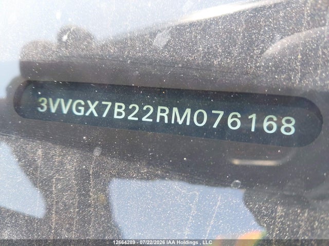 Продаж на аукціоні авто 2024 Volkswagen Taos Trendline, vin: 3VVGX7B22RM076168, номер лоту: 12664289