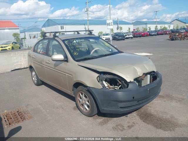 2010 Hyundai Accent Gls მანქანა იყიდება აუქციონზე, vin: KMHCN4BCXAU491129, აუქციონის ნომერი: 12664290