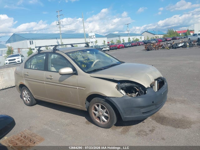 2010 Hyundai Accent Gls მანქანა იყიდება აუქციონზე, vin: KMHCN4BCXAU491129, აუქციონის ნომერი: 12664290