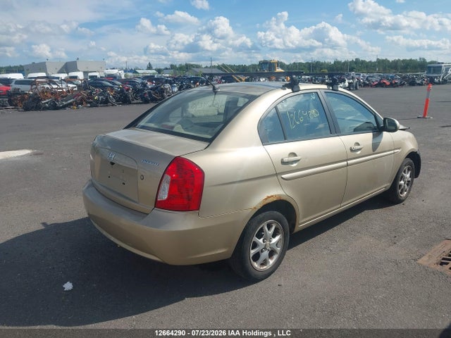 2010 Hyundai Accent Gls მანქანა იყიდება აუქციონზე, vin: KMHCN4BCXAU491129, აუქციონის ნომერი: 12664290