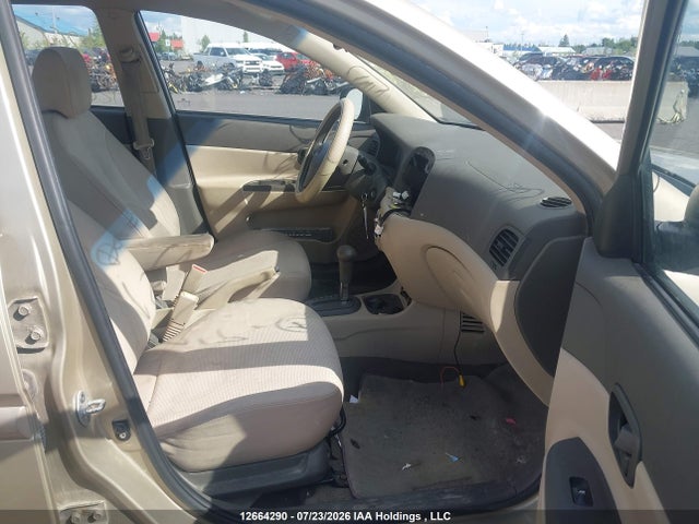 2010 Hyundai Accent Gls მანქანა იყიდება აუქციონზე, vin: KMHCN4BCXAU491129, აუქციონის ნომერი: 12664290