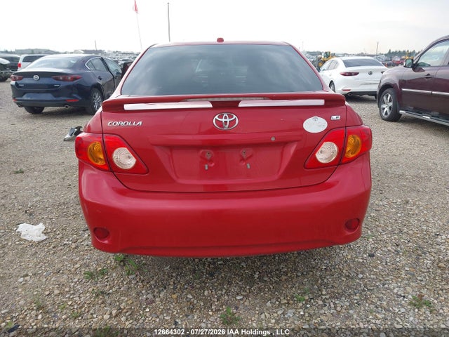 2009 Toyota Corolla S/le/xle მანქანა იყიდება აუქციონზე, vin: 2T1BU40E09C127527, აუქციონის ნომერი: 12664302