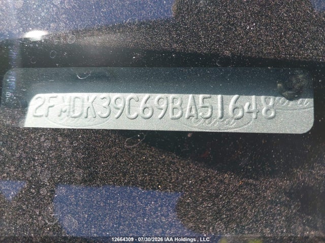 2009 Ford Edge Limited მანქანა იყიდება აუქციონზე, vin: 2FMDK39C69BA51648, აუქციონის ნომერი: 12664309