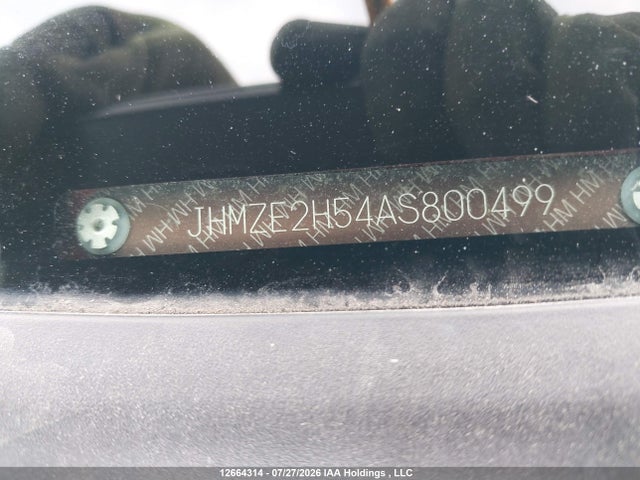 Продажа на аукционе авто 2010 Honda Insight Lx, vin: JHMZE2H54AS800499, номер лота: 12664314
