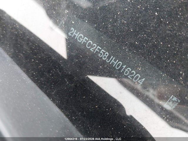 Продаж на аукціоні авто 2018 Honda Civic Lx, vin: 2HGFC2F58JH016204, номер лоту: 12664316
