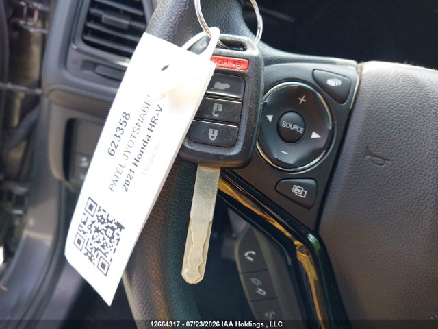 Aukcja sprzedaży 2021 Honda Hr-v Lx, vin: 3CZRU5H38MM100139, numer aukcji: 12664317