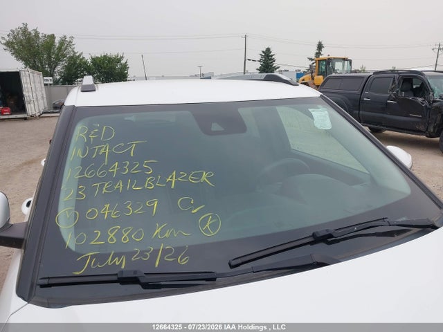 Продажа на аукционе авто 2023 Chevrolet Trailblazer Lt, vin: KL79MRSL7PB046329, номер лота: 12664325