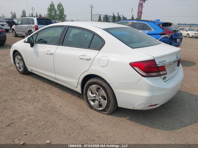 2013 Honda Civic Lx მანქანა იყიდება აუქციონზე, vin: 2HGFB2F48DH033681, აუქციონის ნომერი: 12664330