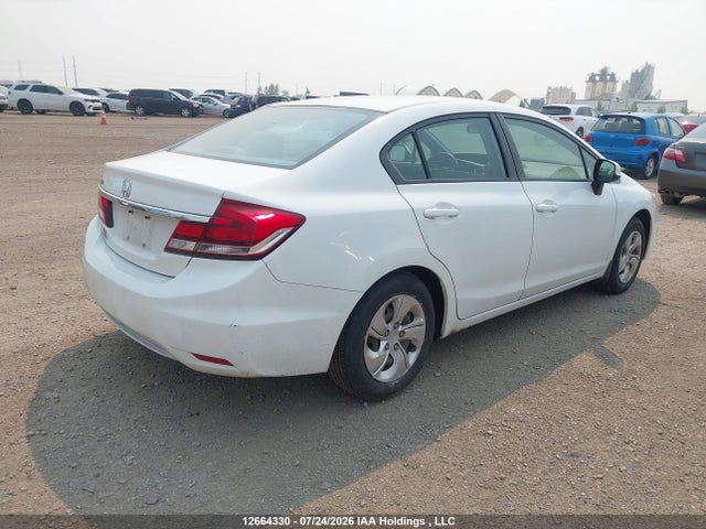 2013 Honda Civic Lx მანქანა იყიდება აუქციონზე, vin: 2HGFB2F48DH033681, აუქციონის ნომერი: 12664330