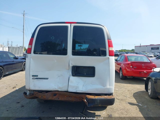 12664335 :رقم المزاد ، 1GCZGFDA3A1158014 vin ، 2010 Chevrolet Express 2500 Work Van مزاد بيع