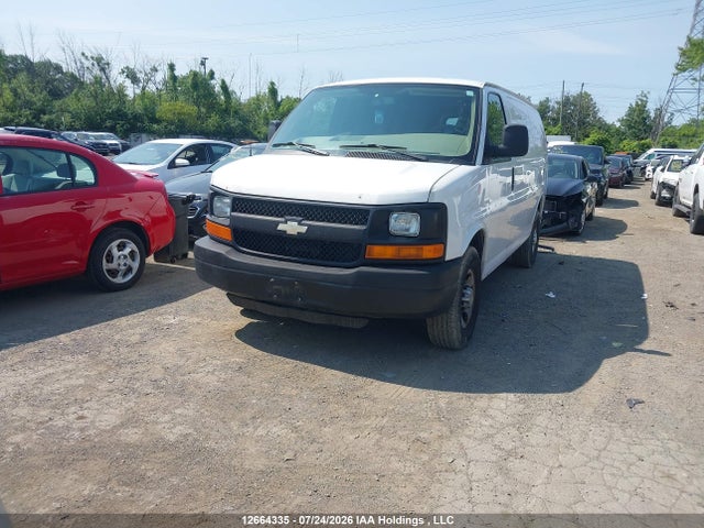 12664335 :رقم المزاد ، 1GCZGFDA3A1158014 vin ، 2010 Chevrolet Express 2500 Work Van مزاد بيع