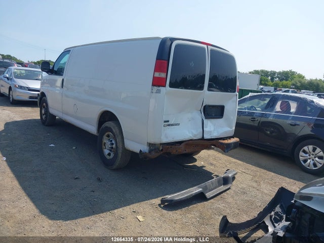 12664335 :رقم المزاد ، 1GCZGFDA3A1158014 vin ، 2010 Chevrolet Express 2500 Work Van مزاد بيع