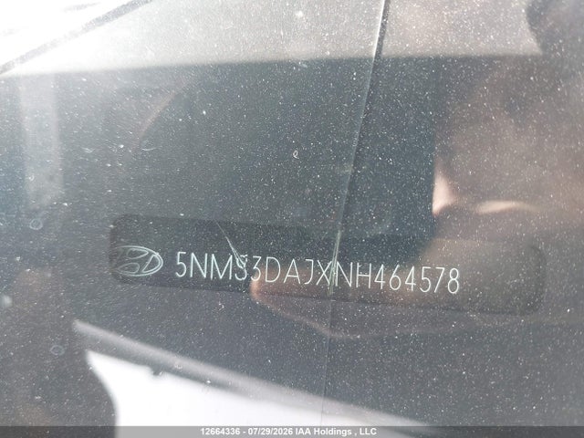 Продажа на аукционе авто 2022 Hyundai Santa Fe Preferred Awd With Trend Package, vin: 5NMS3DAJXNH464578, номер лота: 12664336