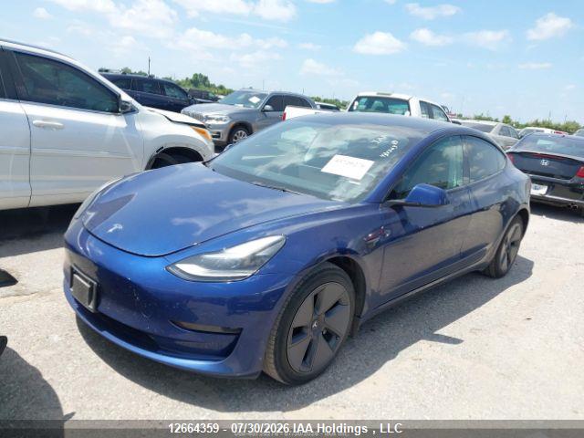 Продаж на аукціоні авто 2023 Tesla Model 3 Rwd, vin: 5YJ3E1EA9PF480363, номер лоту: 12664359