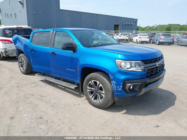 Продажа на аукционе авто 2021 Chevrolet Colorado Z71, vin: 1GCGTDENXM1230789, номер лота: 12664360