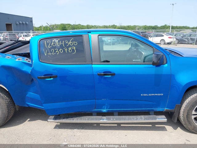 Продаж на аукціоні авто 2021 Chevrolet Colorado Z71, vin: 1GCGTDENXM1230789, номер лоту: 12664360
