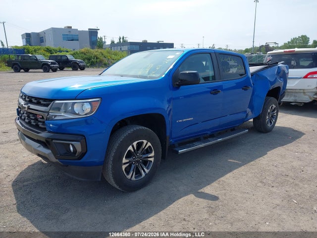 Продаж на аукціоні авто 2021 Chevrolet Colorado Z71, vin: 1GCGTDENXM1230789, номер лоту: 12664360