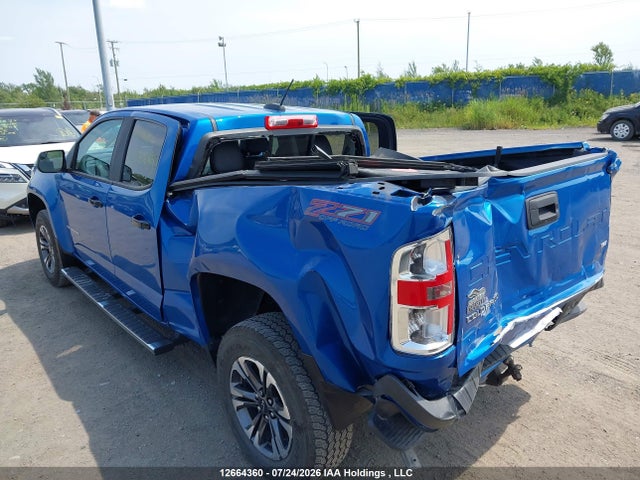 Продаж на аукціоні авто 2021 Chevrolet Colorado Z71, vin: 1GCGTDENXM1230789, номер лоту: 12664360