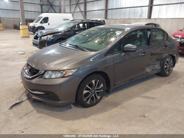 Honda Civic Lx 2014 2HGFB2F57EH013643 Image 2