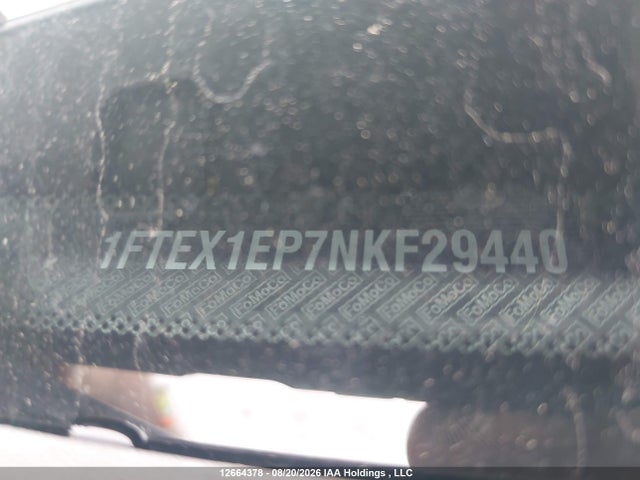 Продажа на аукционе авто 2022 Ford F-150, vin: 1FTEX1EP7NKF29440, номер лота: 12664378