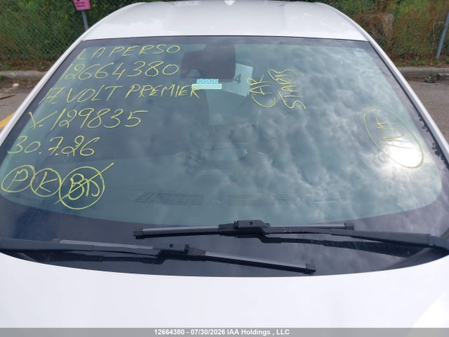 Aukcja sprzedaży 2017 Chevrolet Volt Premier, vin: 1G1RB6S50HU129835, numer aukcji: 12664380