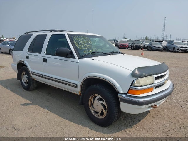 Продаж на аукціоні авто 2000 Chevrolet Blazer Lt/trailblazer/trailblazer W/onstar, vin: 1GNDT13W2Y2190275, номер лоту: 12664389