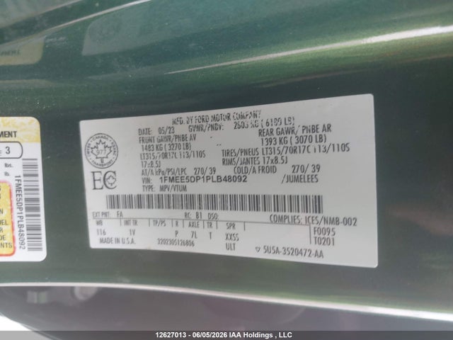 Ford Bronco Badlands 2023 1FMEE5DP1PLB48092 Image 9