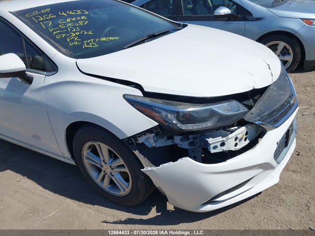 12664433 :رقم المزاد ، 3G1BD5SM4HS575287 vin ، 2017 Chevrolet Cruze مزاد بيع