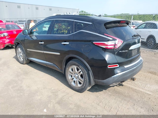 12659827 :رقم المزاد ، 5N1AZ2MH2GN114998 vin ، 2016 Nissan Murano Platinum/sl/sv مزاد بيع