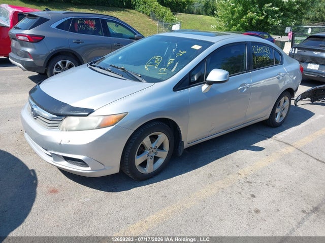 2012 Honda Civic Ex მანქანა იყიდება აუქციონზე, vin: 2HGFB2F56CH011735, აუქციონის ნომერი: 12659283