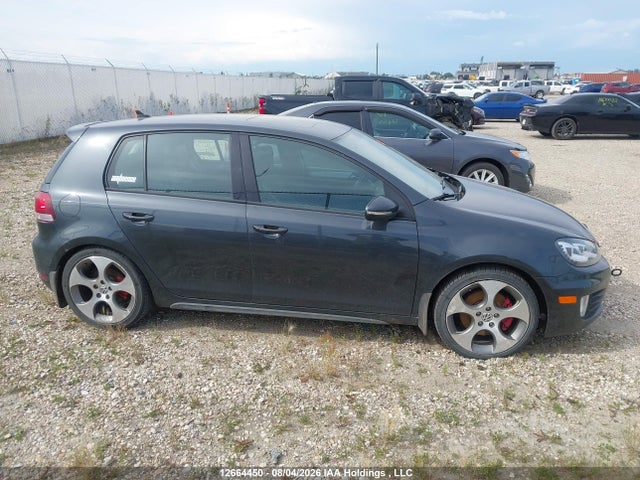 12664450 :رقم المزاد ، WVWHV7AJXDW076820 vin ، 2013 Volkswagen Golf Gti 5-door/5-door Wolfsburg Edition مزاد بيع