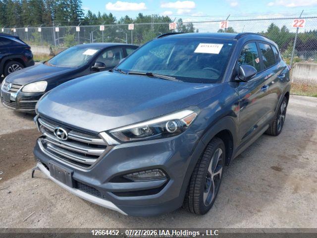 12664452 :رقم المزاد ، KM8J3CA23HU269798 vin ، 2017 Hyundai Tucson Limited/sport And Eco/se مزاد بيع