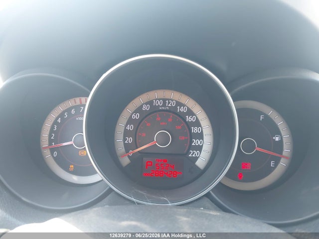 12639279 :رقم المزاد ، KNAFU4A27A5265523 vin ، 2010 Kia Forte 2.0l Ex مزاد بيع