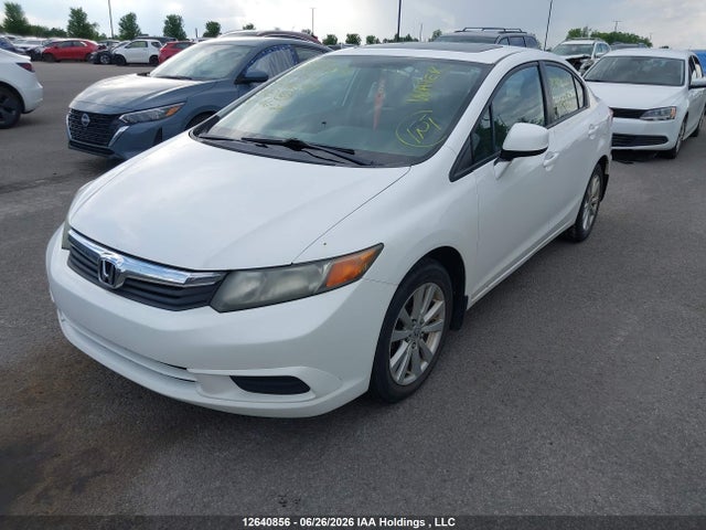 12640856 :رقم المزاد ، 2HGFB2F50CH116397 vin ، 2012 Honda Civic Ex مزاد بيع