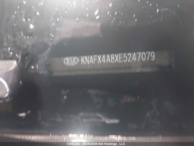 12642380 :رقم المزاد ، KNAFX4A8XE5247079 vin ، 2014 Kia Forte 2.0l Ex/2.0l Sx مزاد بيع