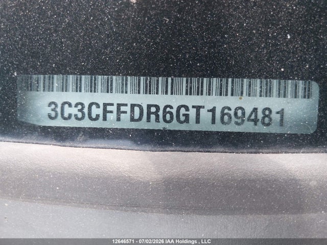 3C3CFFDR6GT169481 Fiat 500c Pop